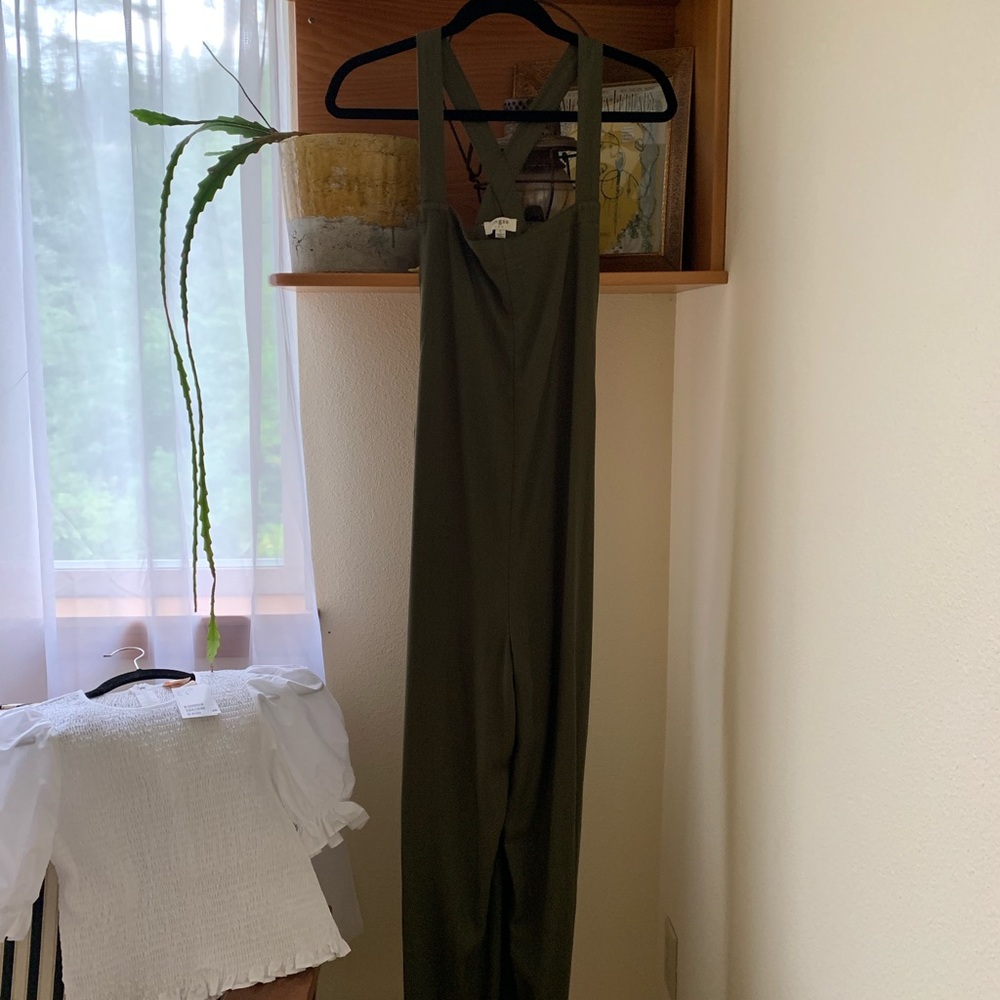 casual, cotton overalls